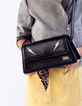 Sac à main noir broderies éclairs fille-2