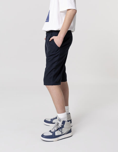 Bermudas tipo chino azul marino niño - IKKS