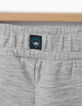 Pantalon molleton gris et navy b&eacute;b&eacute; gar&ccedil;on -5