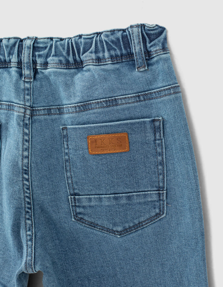 Light Blue Chino-Jungenjeans mit Kordelzug-5