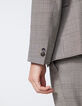 Men’s moka Prince of Wales check suit jacket-5