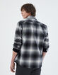Surchemise REGULAR gris anthracite à carreaux Homme-3