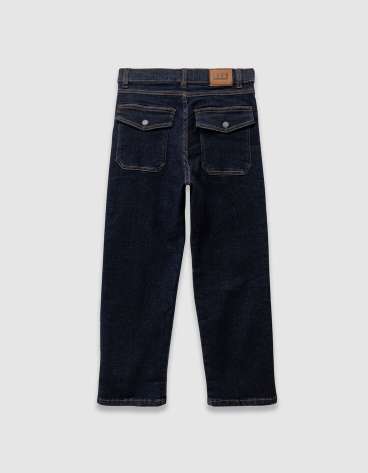 Boys’ raw baggy jeans-3 Boys’ raw baggy jeans-3