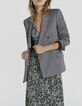 Robe longue en viscose imprimé cachemire vert femme-5