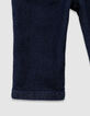 Marine jeans ceintuur pied-de-poule babymeisjes-4