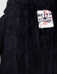 Doudoune navy fourrée à capuche navy garçon-5