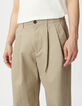 Lockere beige Hose für Herren-4