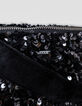 M&auml;dchen-Bauchtasche schwarz, Samt, Pailletten, recycelt-4