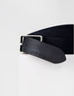 Ceinture marine en cuir nubuck Homme-2