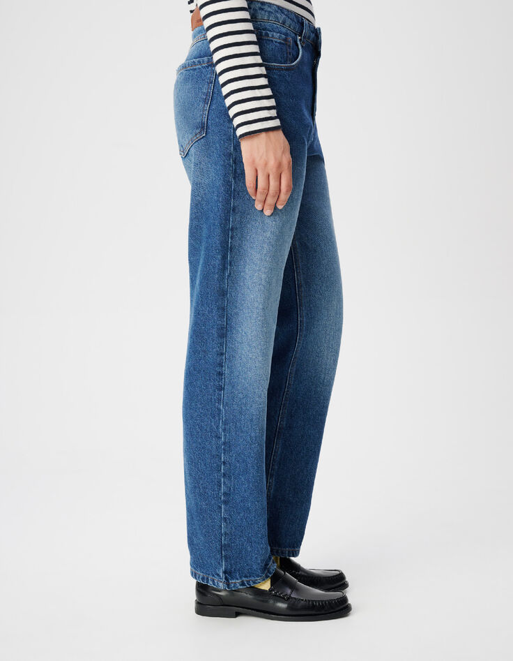 Anders Damen-Jeans mit geradem Bein, blau, 7/8-L&auml;nge-4
