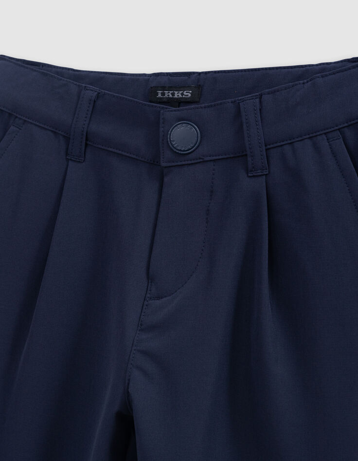 CHINO navy nylon pants for boys-3