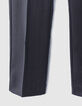Pantalon de costume marine faux-uni garçon-5