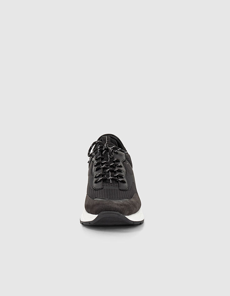 Sneakers basses noires URBAN LAB Homme-4