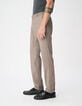 Pantalon de costume beige chin&eacute; TRAVEL SUIT Homme-5