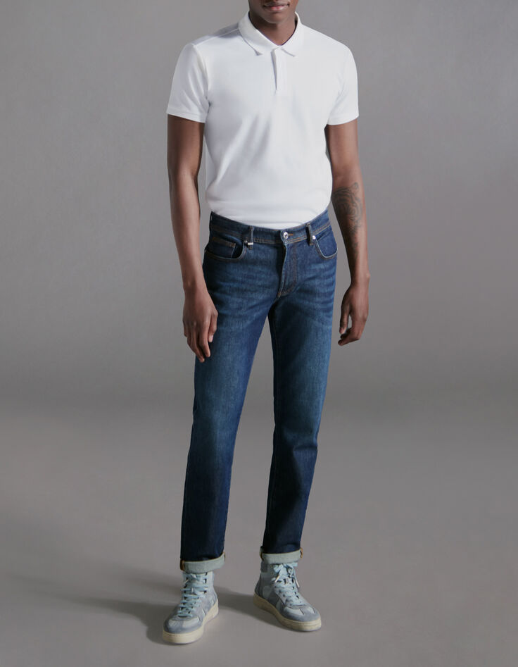 Jean SLIM indigo ARMALITH&reg; Homme-1