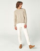 Pull lin tricot mouliné Homme-2