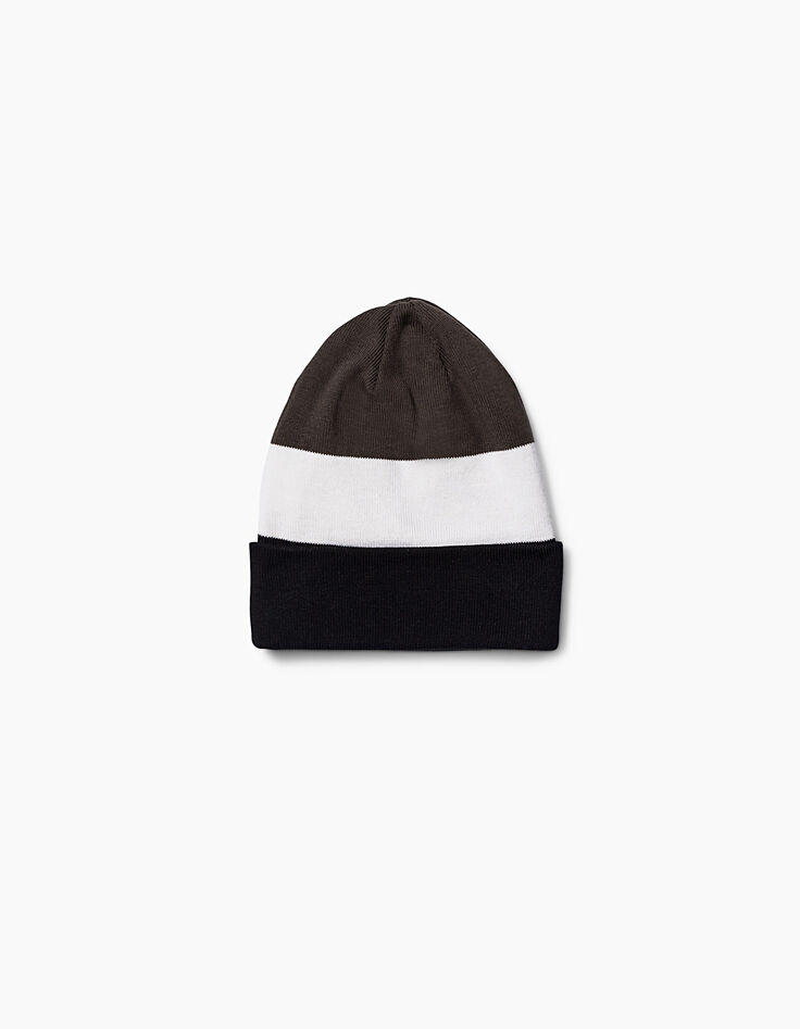 Gorro color block niño -2