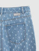 MOM blauwe allover meisjesjeans-5