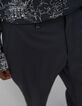 Pure Edition-Pantalon de costume noir Homme-4