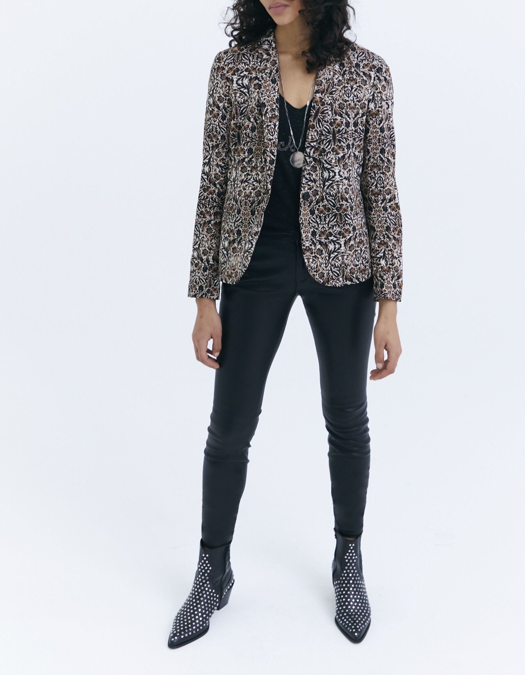 Veste blazer ikks best sale