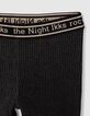Girl’s ecru IKKS ROCKS THE NIGHT sweatshirt-pyjamas -5