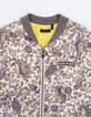 Girls’ ecru paisley print Ecovero® bomber jacket-3