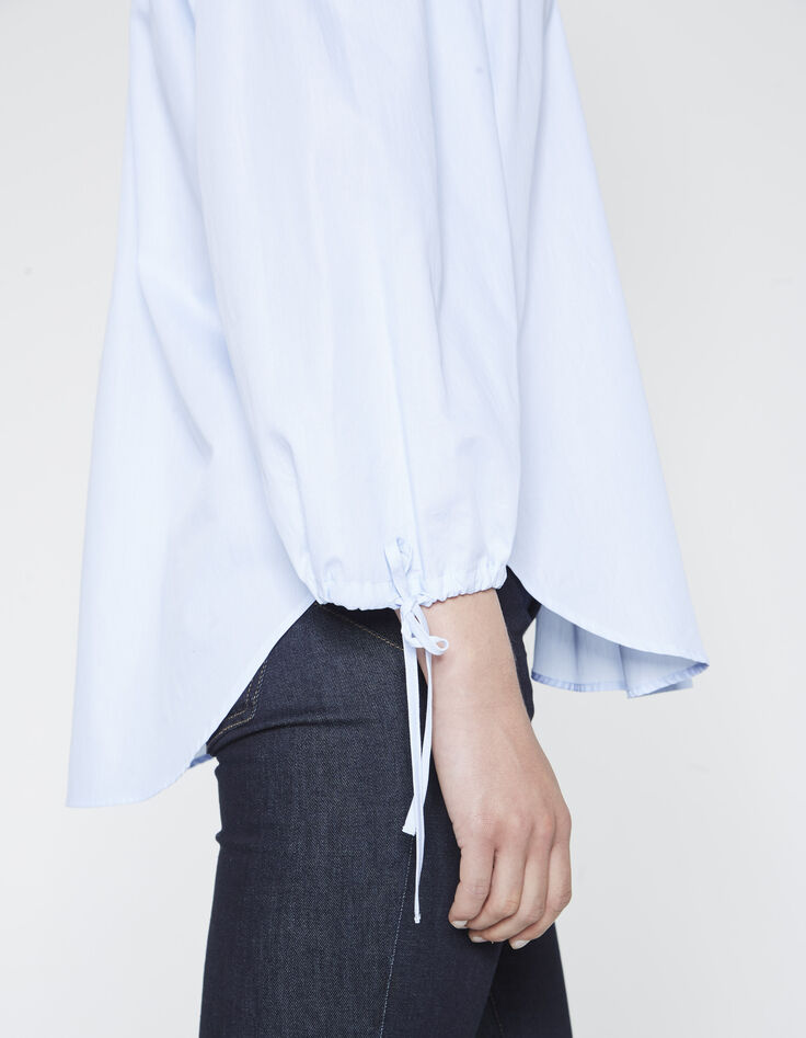 Blouse épaule dénudées femme-3