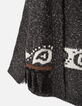 Girls' black cardigan-3