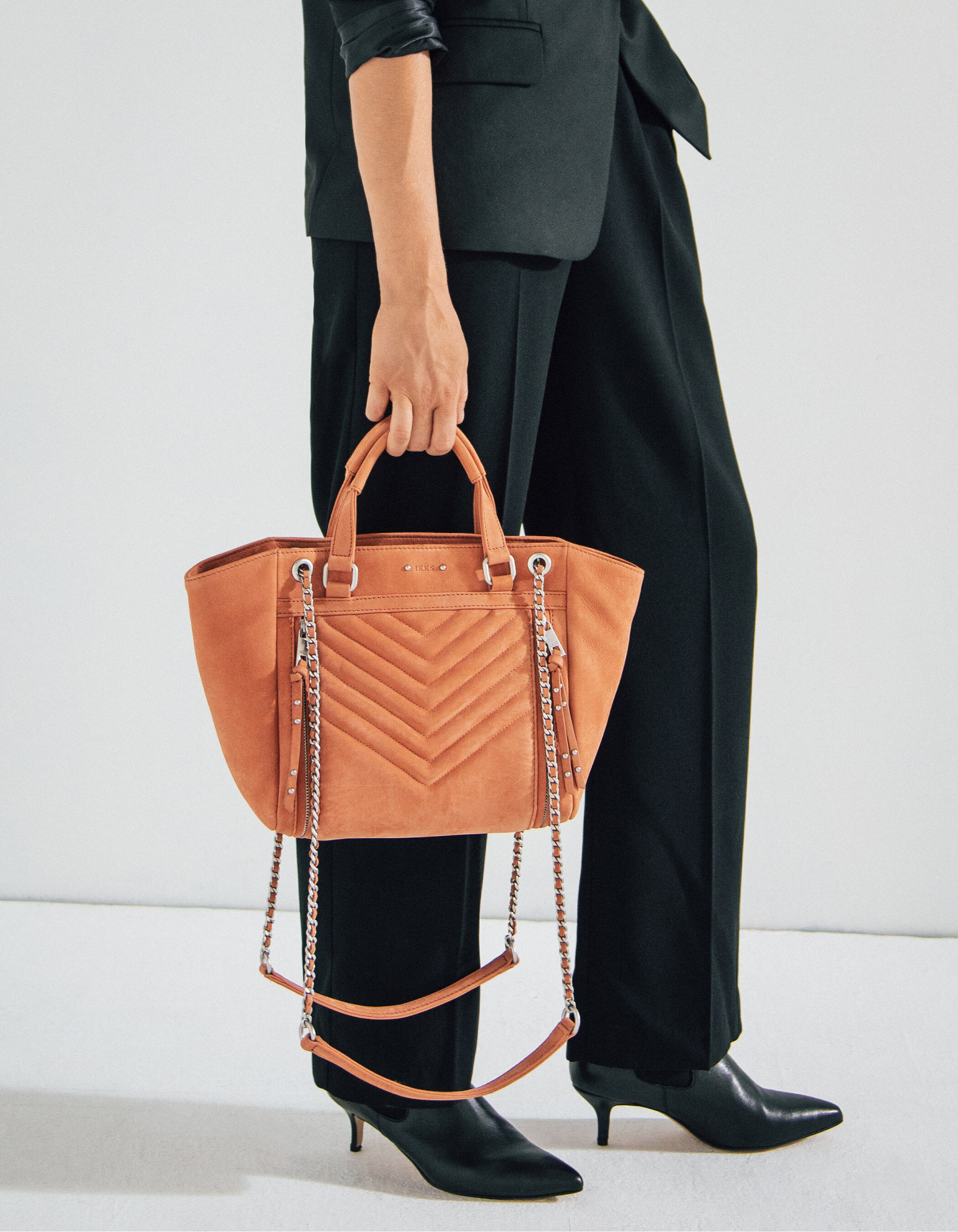 Sac cabas 1440 MEDIUM PASTEL coloris terracotta femme