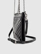 Damen-Pochette 1440 REPORTER CLOUS, Fischgr&auml;tensteppung-5