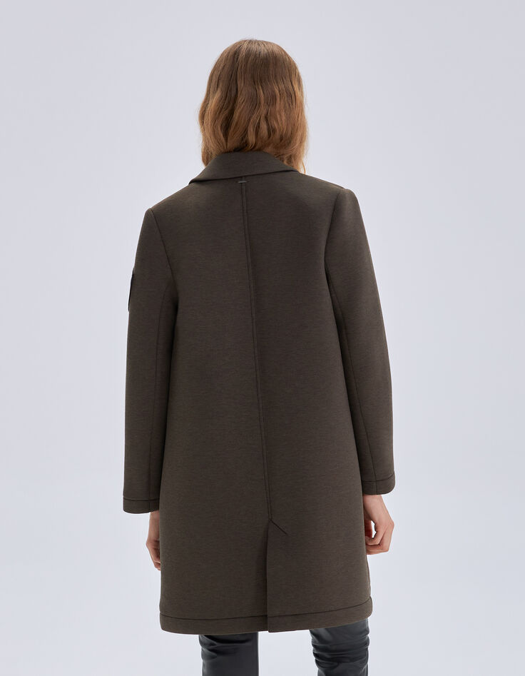 Abrigo líquen punto neopreno insignia army mujer-3