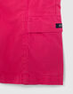 Boys' pink cargo Bermuda shorts-4