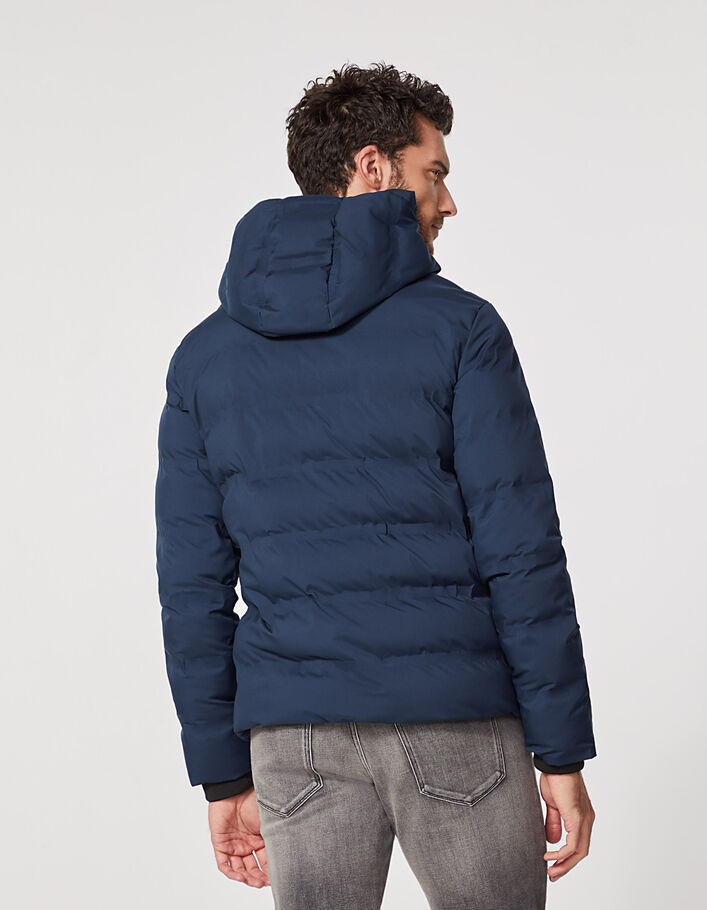 Men’s indigo quilted padded jacket - IKKS