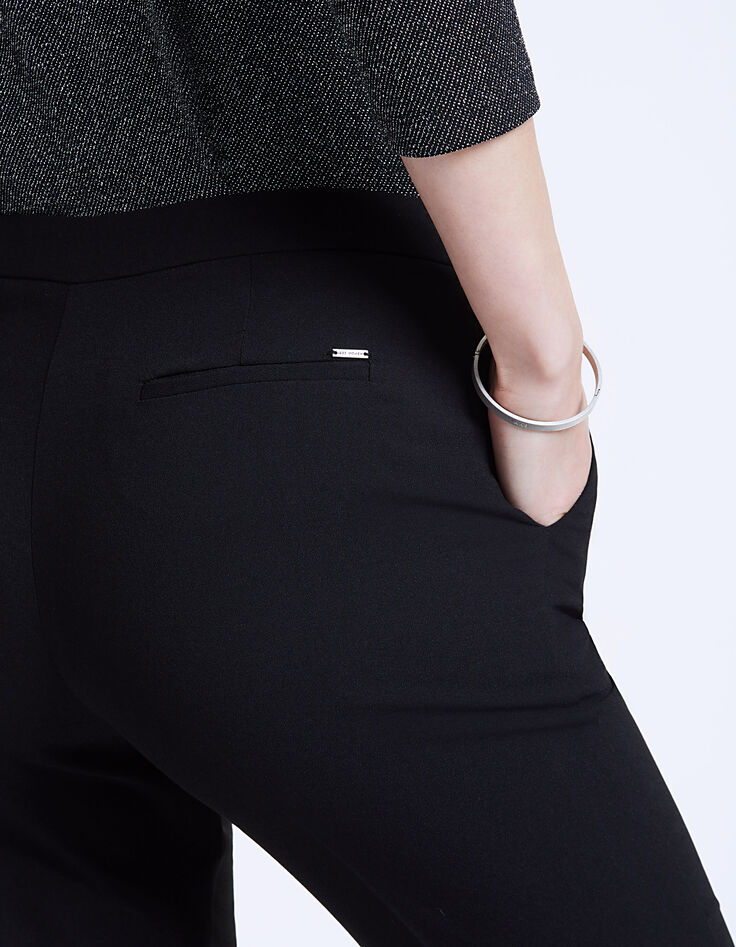 Combinaison pantalon bi-matière femme-5