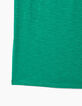 Camiseta L'Essentiel esmeralda cuello de pico Hombre-3