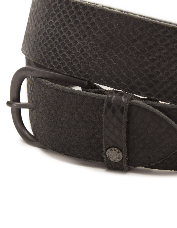 Ceinture En Cuir Homme Amish Fabriquée Main - Largeur 1 1/4, Cuir 9 Oz, Boucle Nickel Ajustable - Made In USA