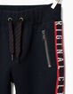 Pantalon navy à bandes latérales garçon-4