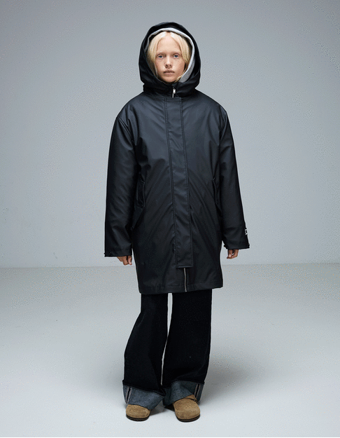 Manteau Doudoune Fille Longue Avec Capuche - Blouson Chaud D'hiver Pour Enfant 5-16 Ans - Parka épais