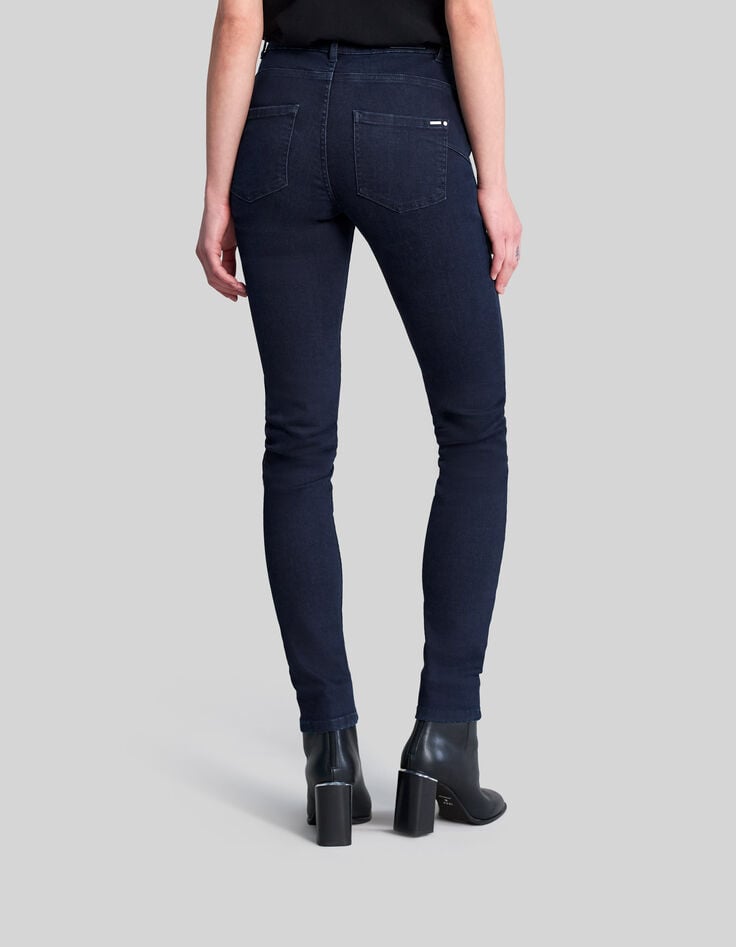 Jean slim blue black waterless Femme-3