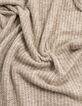 Polo beige tricot ajouré fantaisie Homme-8