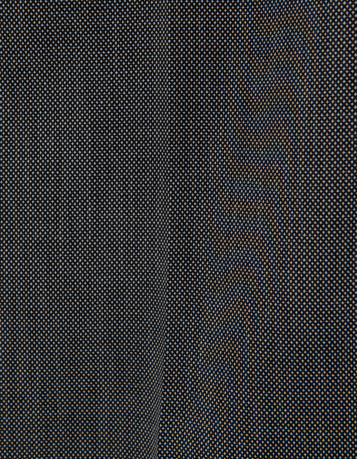 Zwarte geklede broek Pure Edition faux-uni Dames - IKKS