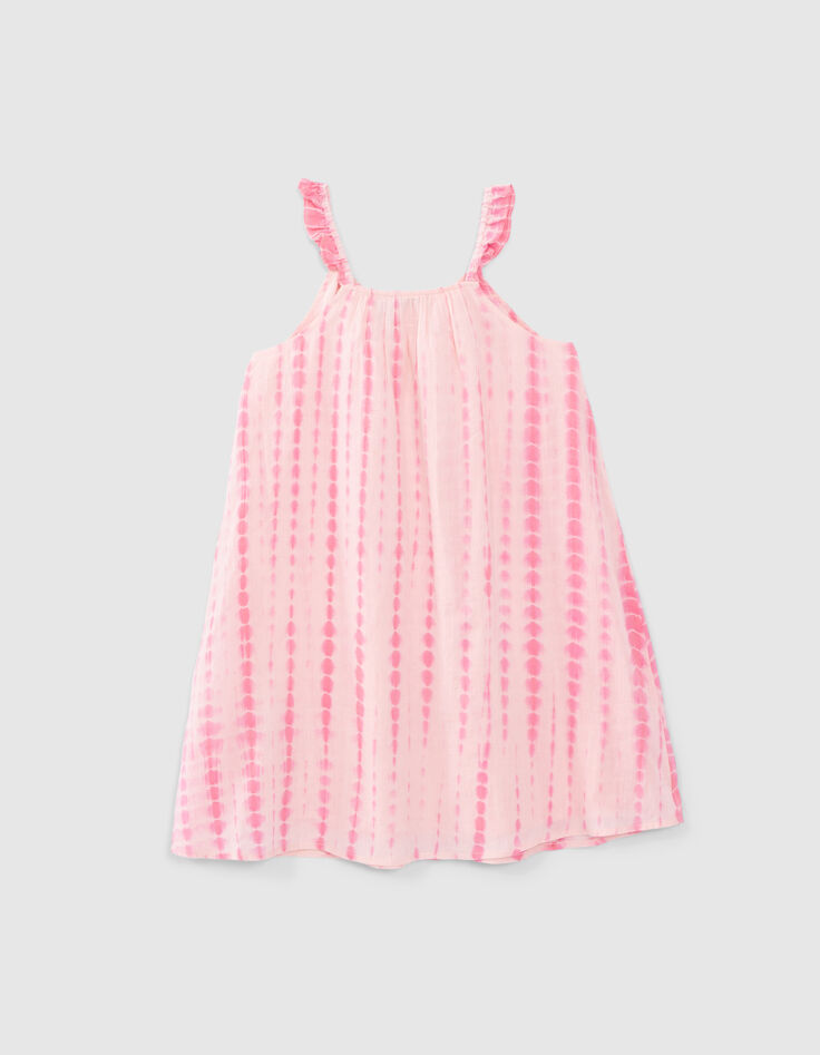 Vestido rosa tie&dye collares bordados ni&ntilde;a-3
