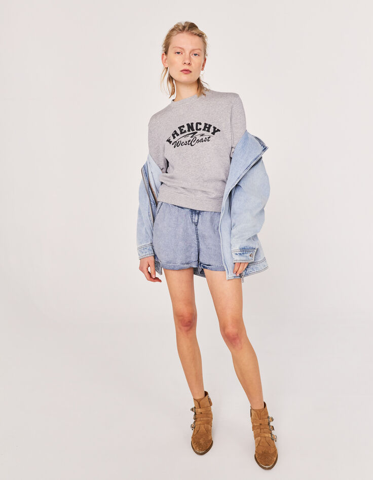 Women’s grey slogan image sweatshirt-6