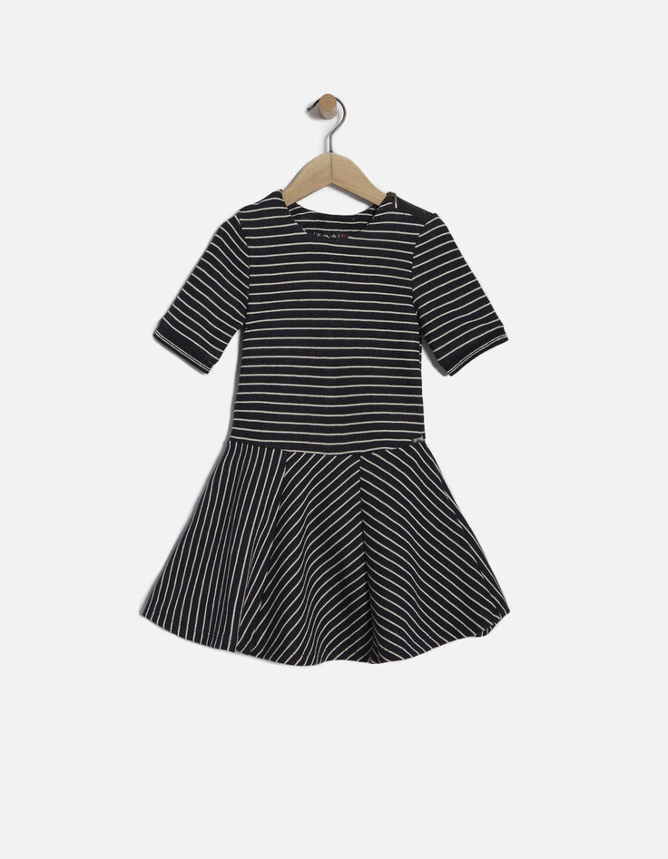 Vestido de rayas niña-1