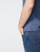 Polo stone jacquard chevrons Homme-5
