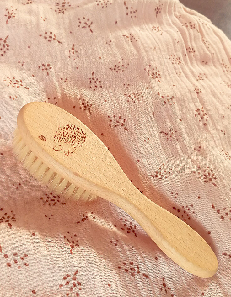 Brosse à cheveux en bois BARNABE AIME LE CAFE-5