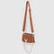 Le 111 Marion cuir de vachette velours noisette femme - IKKS image number 2