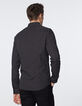Camisa SLIM negra estampado Rock Hombre-4