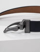 Cinturón reversible de cuero para Hombre-4