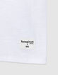T-shirt blanc bio sequins TAMAGOTCHI x IKKS garçon-7